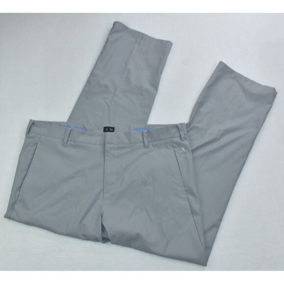 Adidas Ultimate 365 Mens Pants 38x32 Gray Golf Performance Chino Stretch B82001 - Picture 1 of 16
